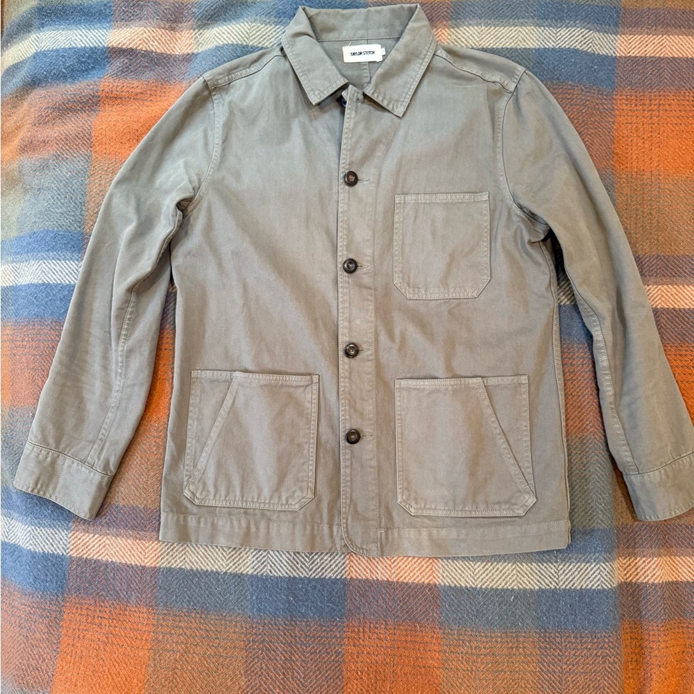 Taylor Stitch Ojai Jacket Smoked Olive Foundation Twill - Picture 5 of 12